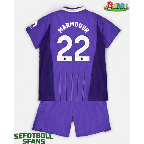Tottenham Hotspur Omar Marmoush #22 Tredjeställ Barn 2026-27 Kortärmad (+ Korta byxor)